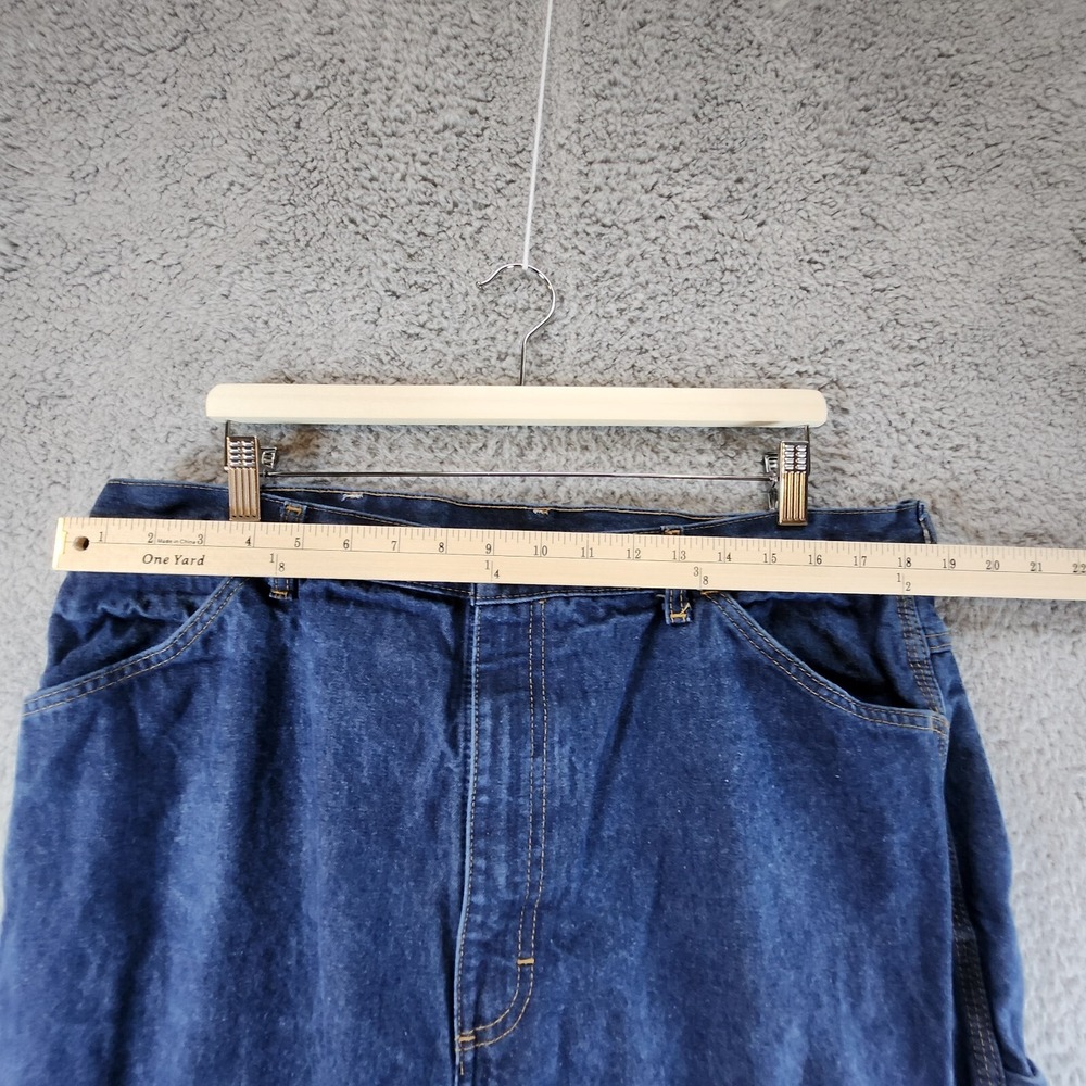 Big Ben Jeans Mens 40 X 30 Blue Denim 100% Cotton Straight Leg High Rise Zip Fly - Picture 5 of 14